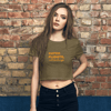 Askew Collections/ Catch Flights Women’s Crop Tee