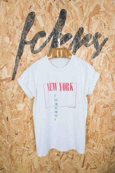 Image of Classic Shirt New York By FCKRS® (Impression dos)