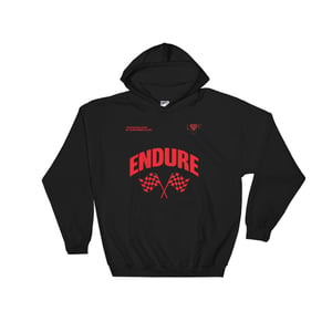 Image of Black Endure Hoodie (Endure Collection)