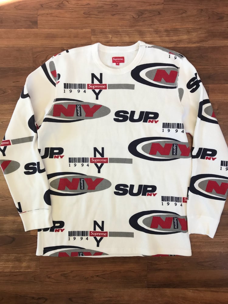 Image of Supreme NY waffle L/S