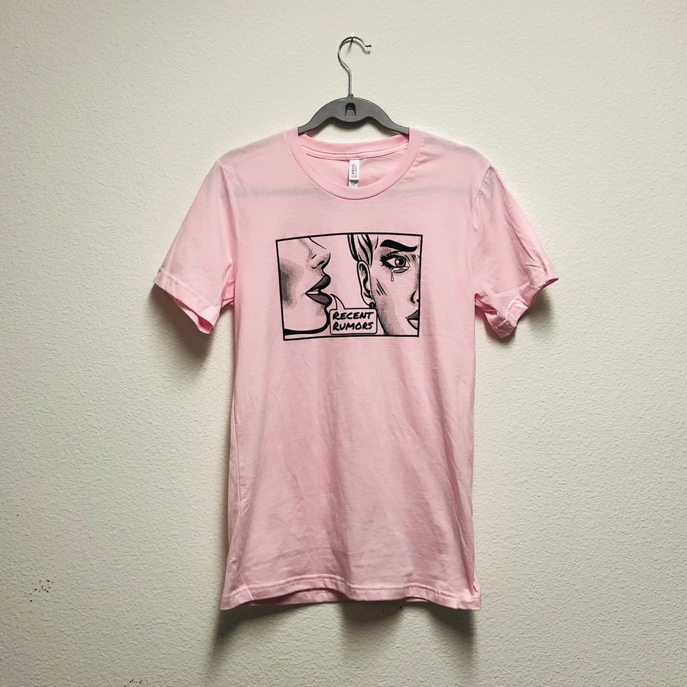 Image of Soft Pink Comic T-Shirt