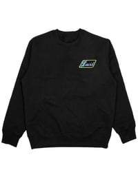 VINTAGE PATCH SWEATER - BLACK