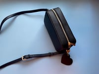 Image 2 of BOX BAG with heart fob  