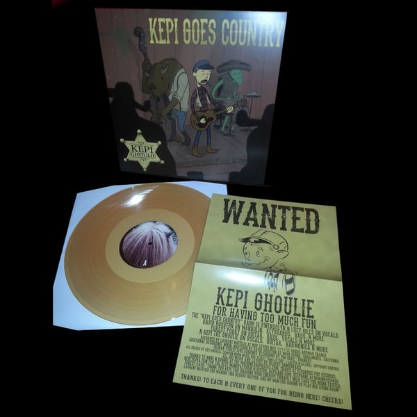 Image of LP/CD: Kepi Ghoulie "Kepi Goes Country"