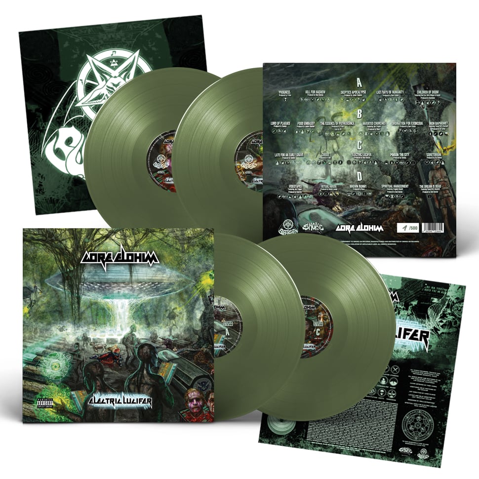 Image of Gore Elohim - Electric Lucifer (The Green Vinyl Cult Edition)