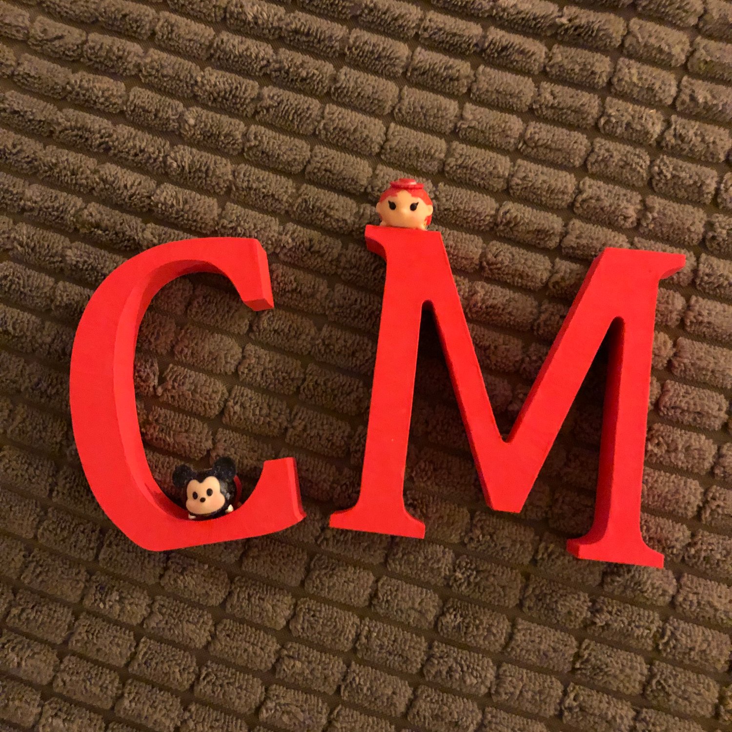 Image of Personalised Mini Tsum Tsum Letter