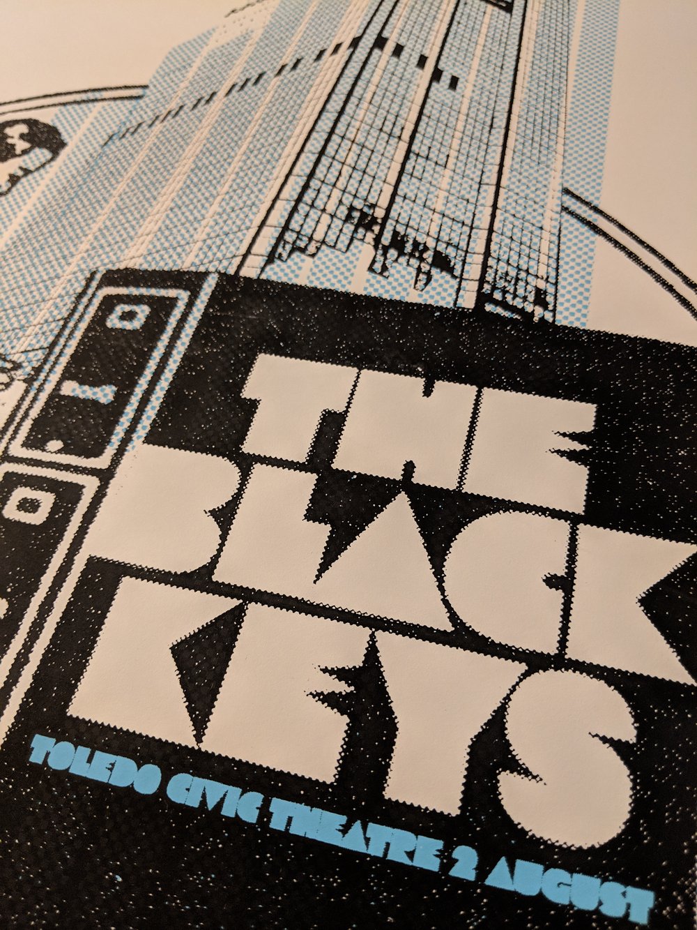 The Black Keys - Toledo, Ohio **RARE FIND** Extra big