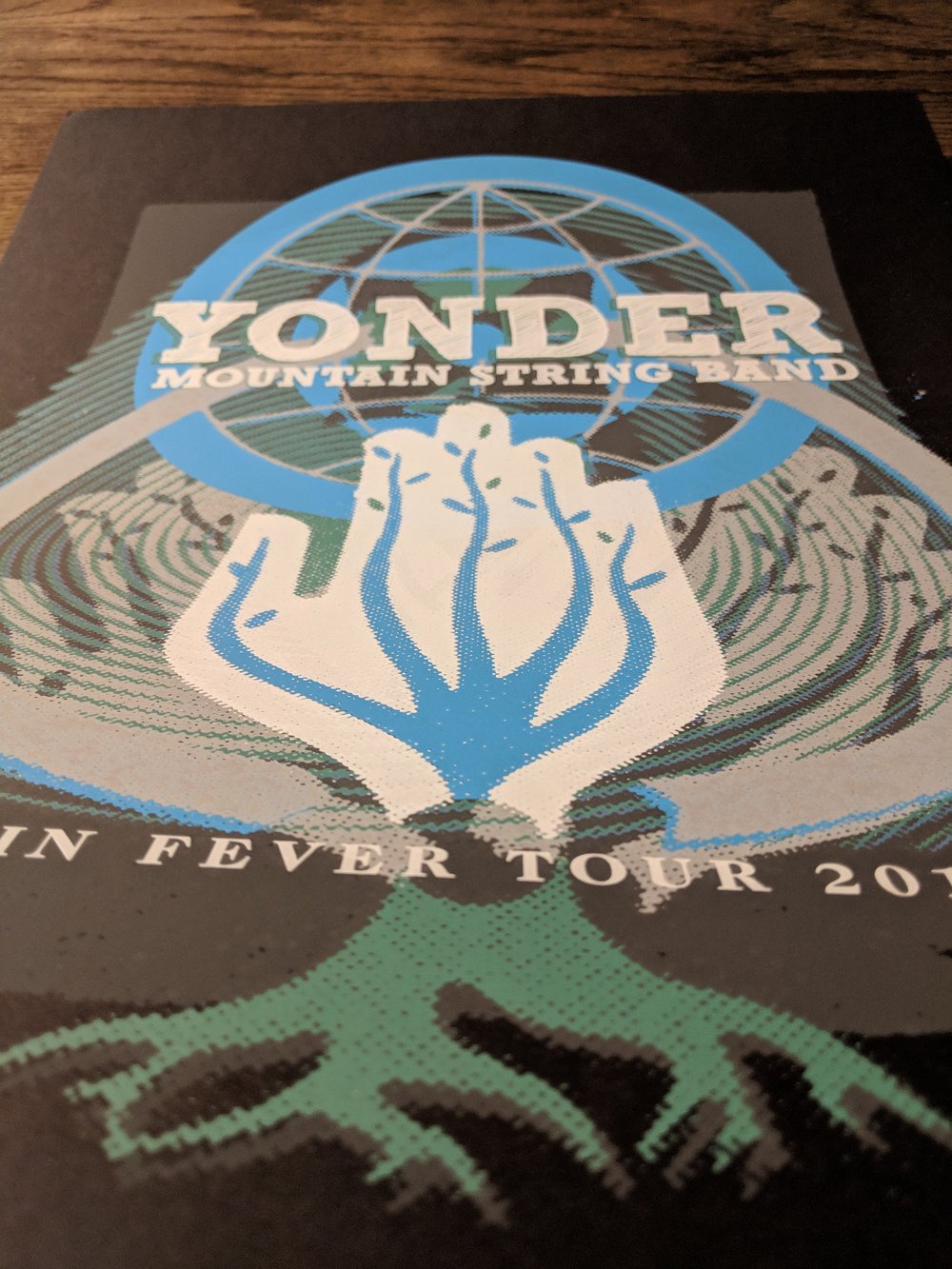Yonder Mountain String Band - Cabin Fever Tour Poster **RECENTLY DISCOVERED**