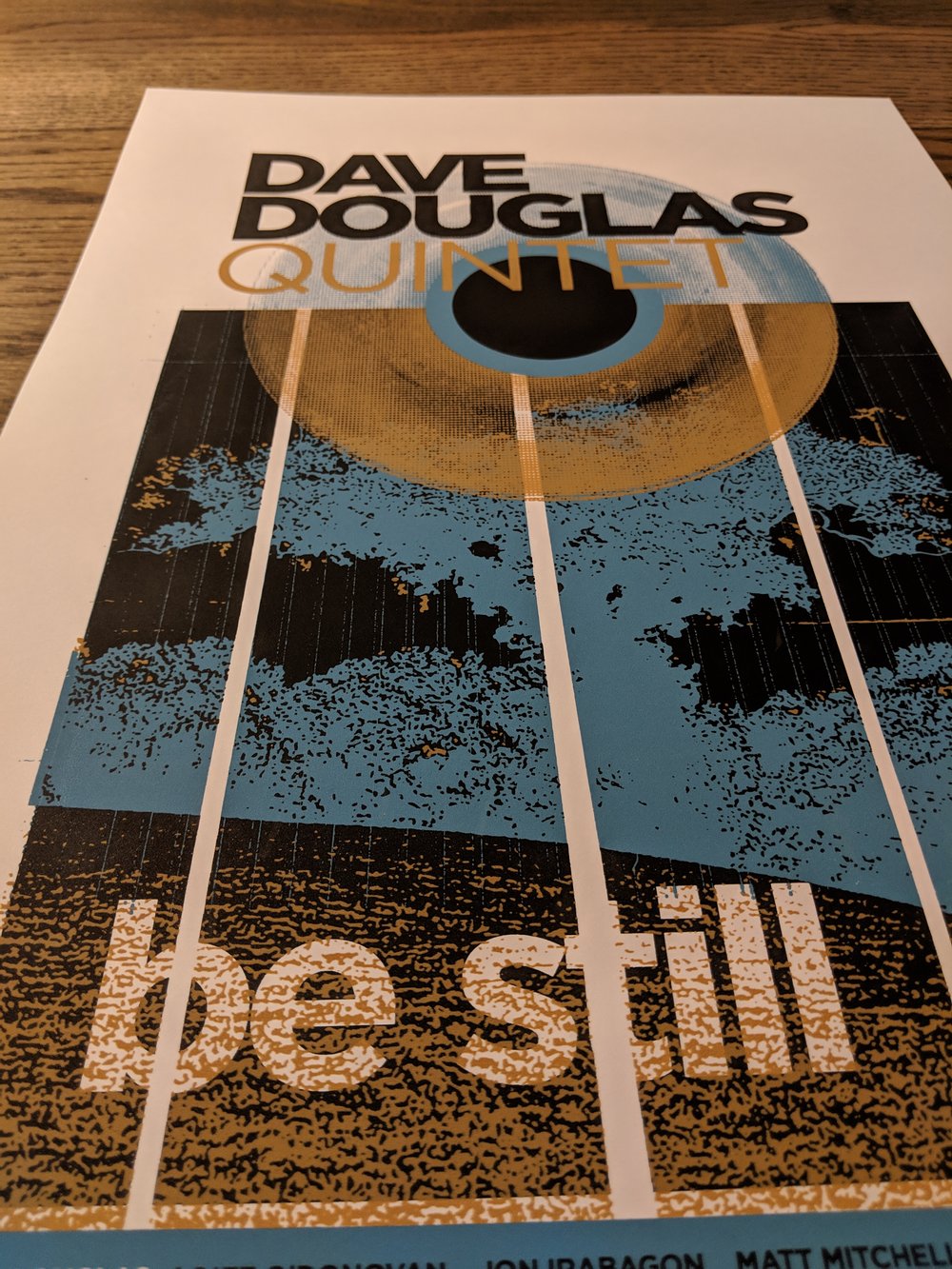 Dave Douglas "Be Still" posters - JAZZ