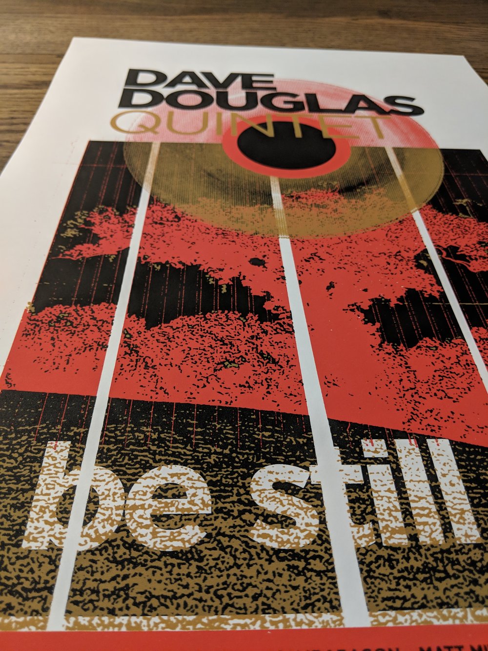 Dave Douglas "Be Still" posters - JAZZ