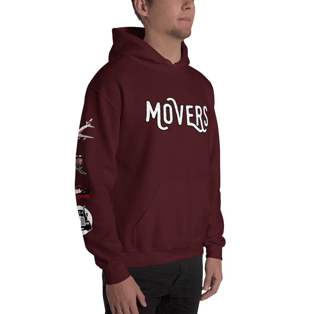 Image of Movers Hoodie - Maroon