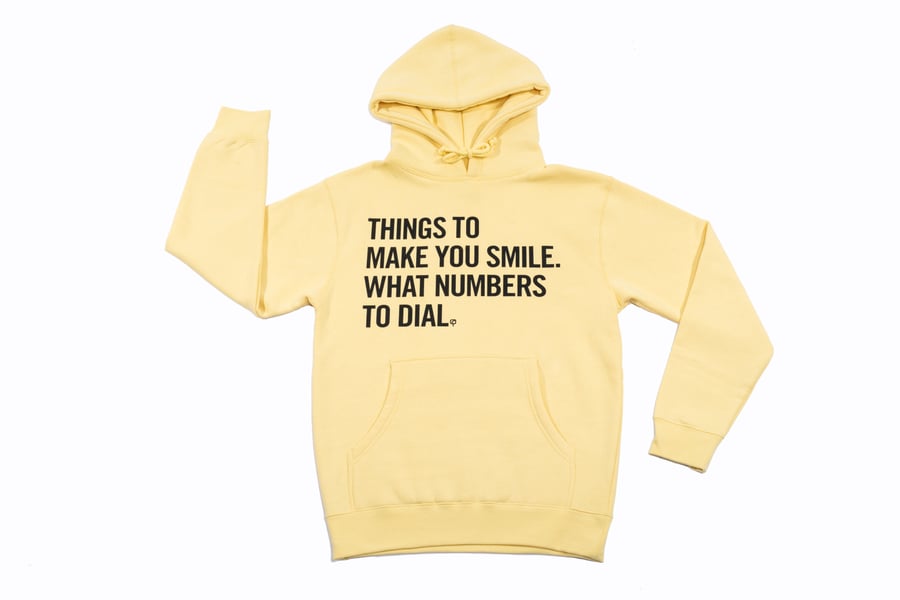 Image of MAD QUESTION ASKING - Hoodie (Mellow Yellow) - Limited Edition Blend