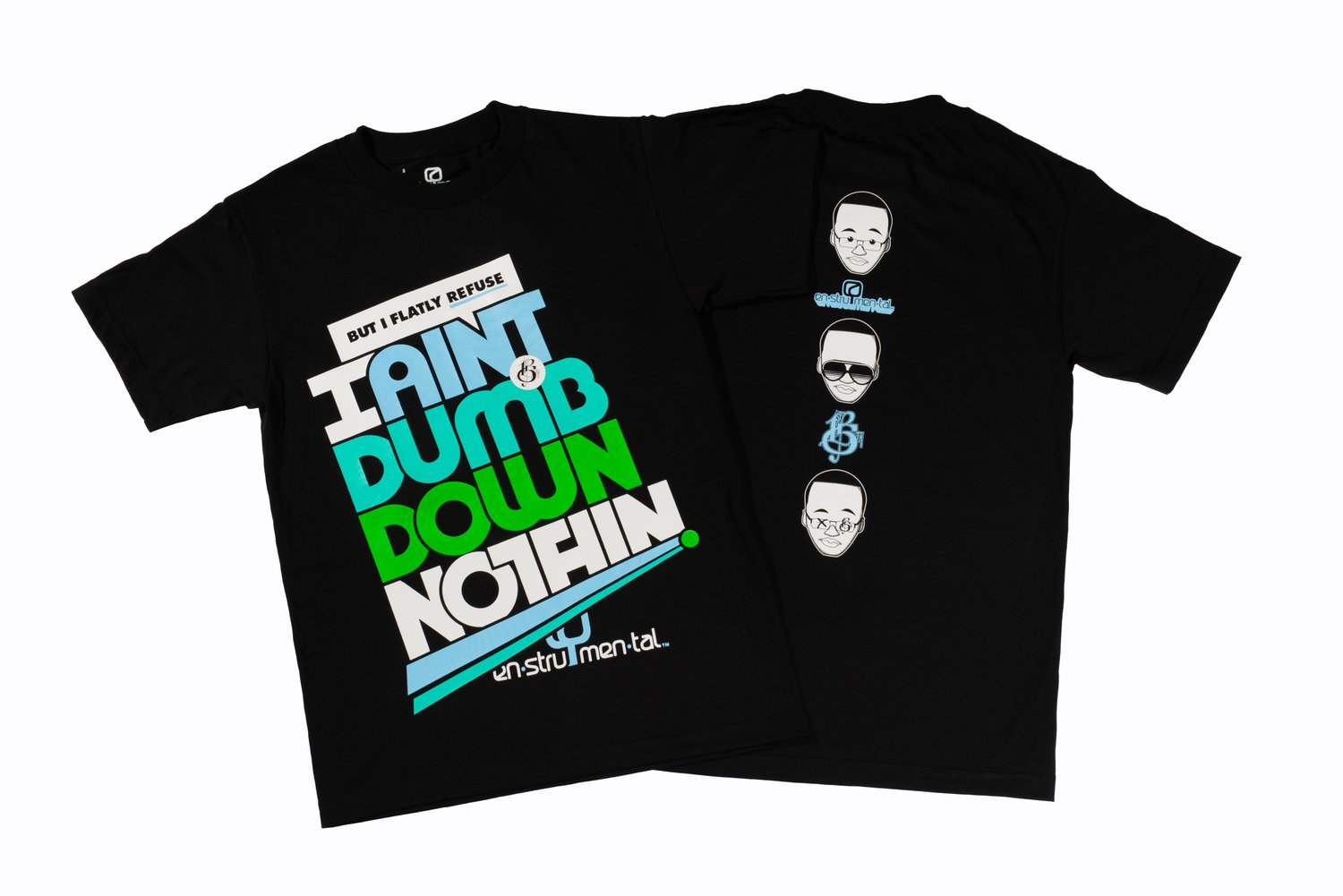 Image of Enstrumental + Lupe Fiasco + 1st and 15th - "Dumb It Down" - Limited Edition Shirt