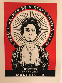 Image 1 of A2 Pankhurst Red