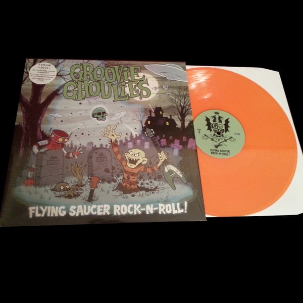 Image of LP/CD: Groovie Ghoulies "Flying Saucer Rock N Roll"