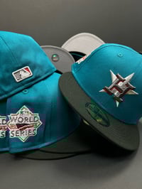 Image 1 of New Era 59Fifty Shark Teal