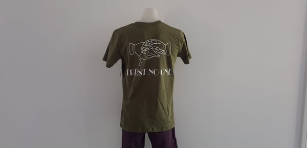 Image of Trust No-One Tee (Olive)