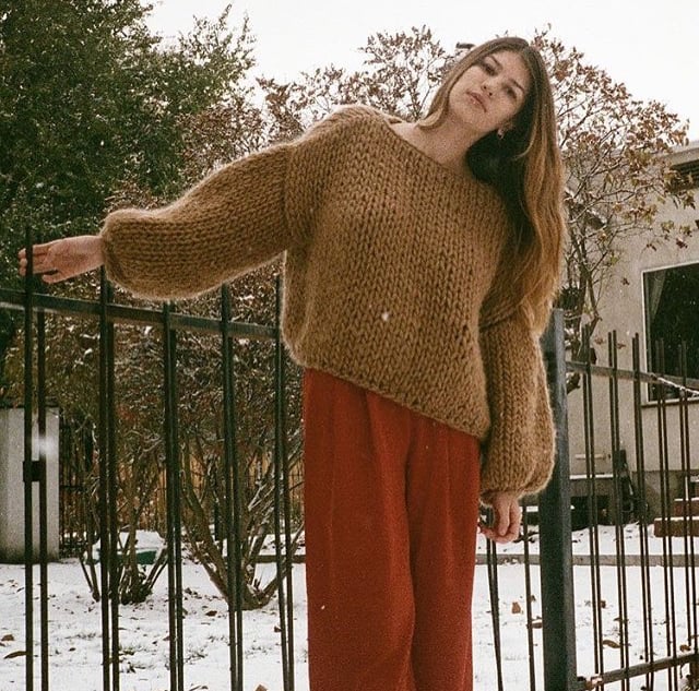 Image of  WOOL CROPPED SWEATER - Made to order
