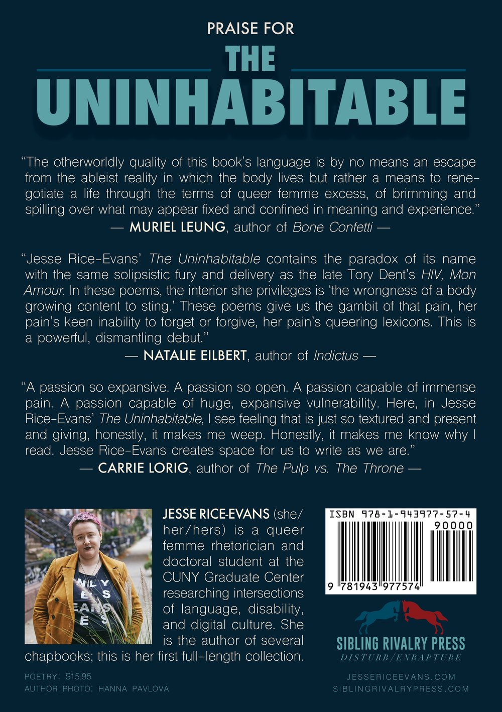 The Uninhabitable by Jesse Rice-Evans