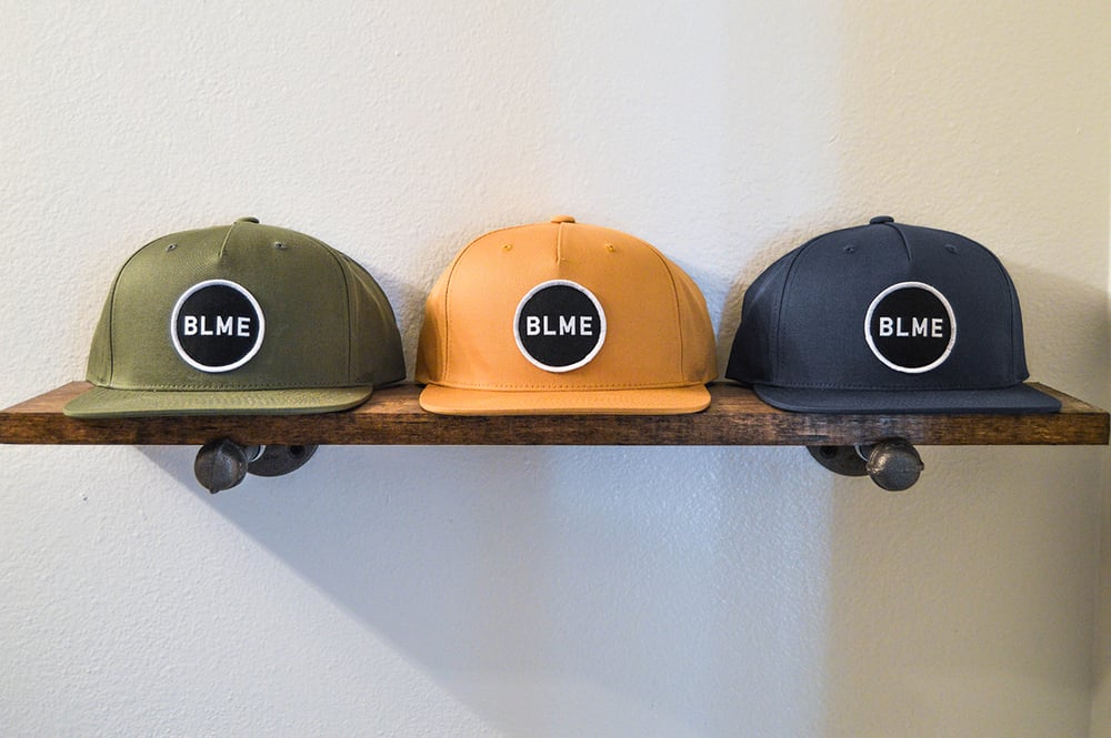 The "Hunter" 5-panel Snapback (Golden Biscuit)