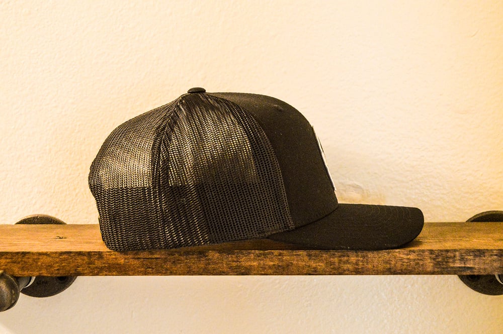 The "Adam" Trucker (Black/Black)