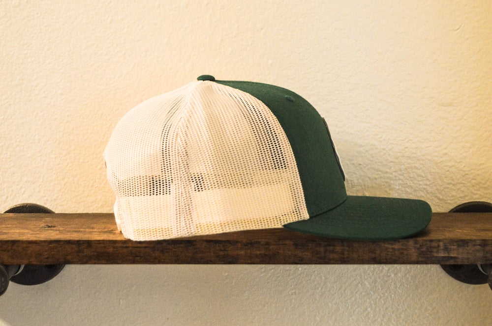 The "Adam" Trucker (Green and Birch)