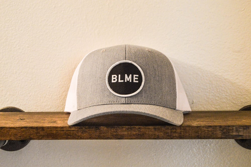 The "Adam" Trucker (Heather Grey/White)