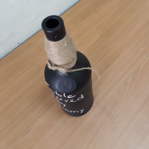 Big Reservation Bottle Chalkboard