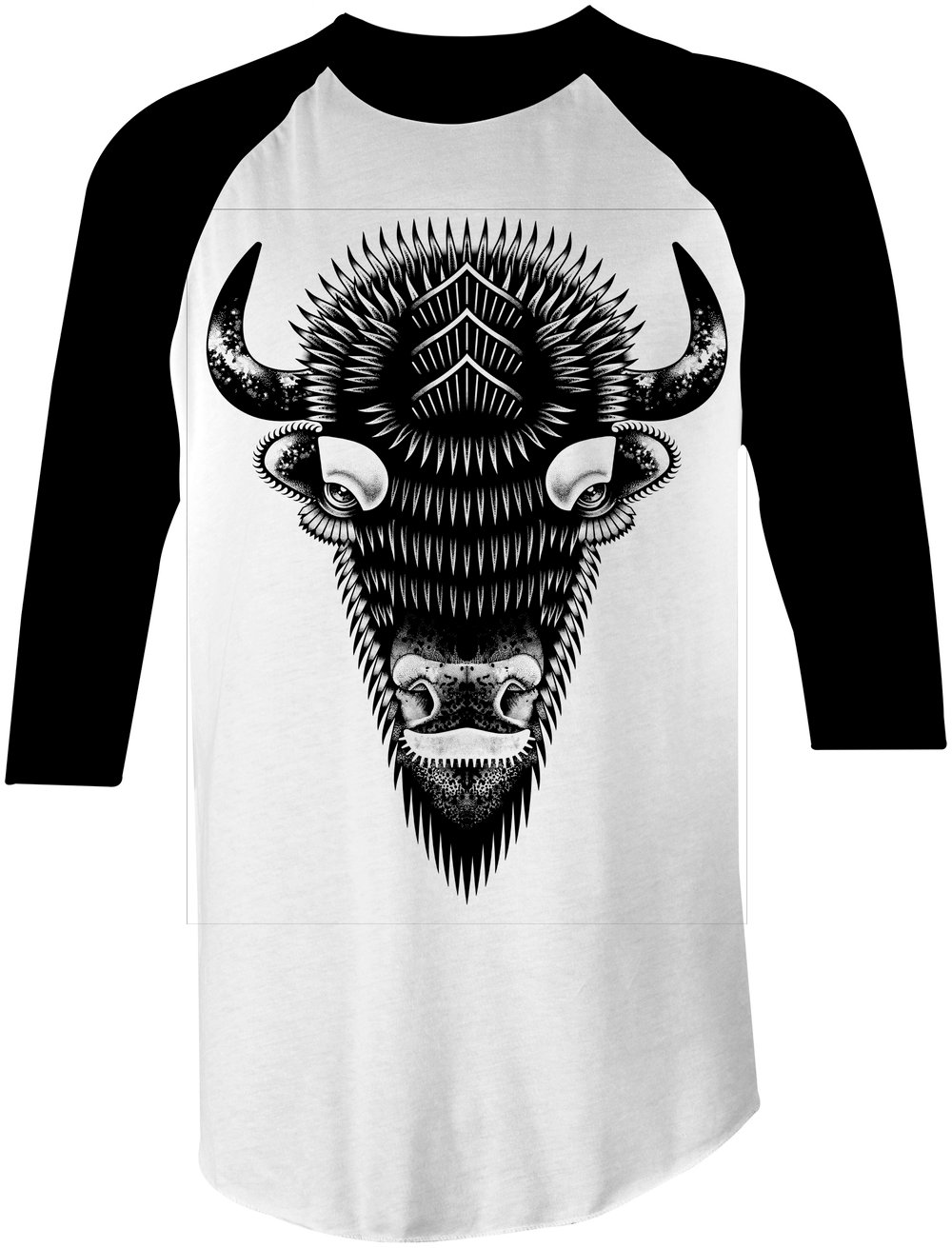 Image of Bison Baseball Tee