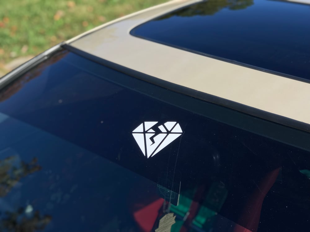 Image of Cracked Diamond Die-cut