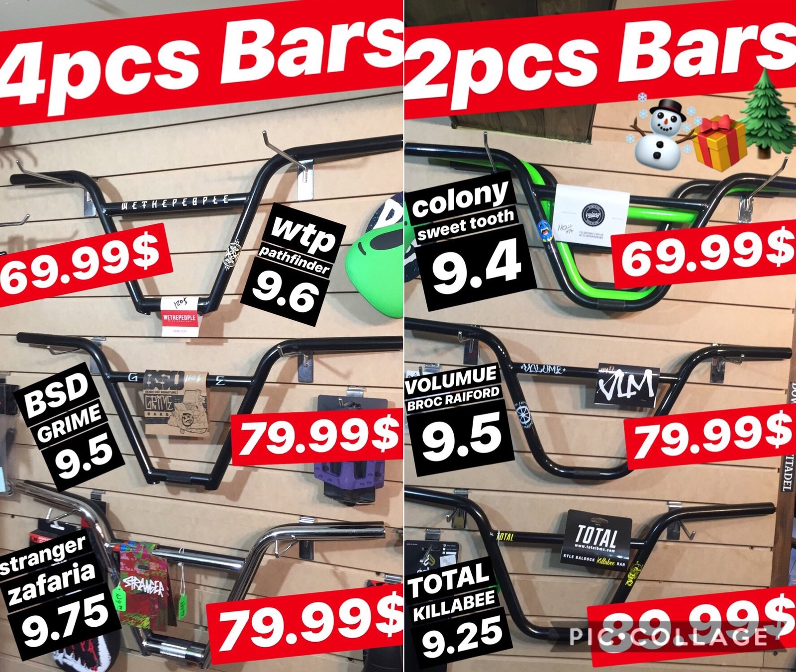 Bmx handlebars for clearance sale