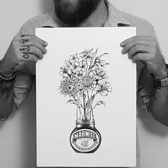 Image of Love it or hate it. Limited edition hand signed print. 