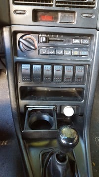 Image 5 of Honda Radio Switch Plates - CRX EF Civic Hatch Sedan Wagon