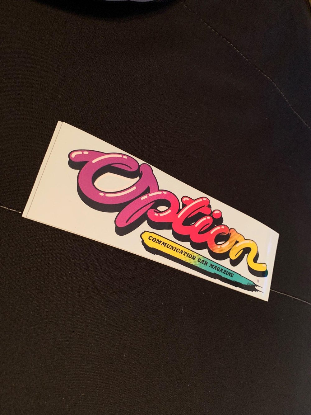 Image of Option car magazine
