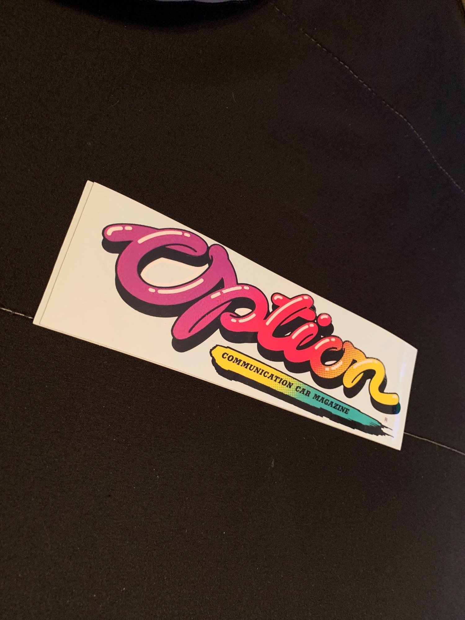 Image of Option car magazine