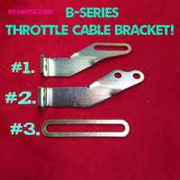 Image 1 of Throttle Cable Bracket  Sohc to Dohc 100% Brand New  B16 Oem / B16 Skunk2
