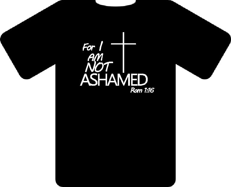 Image of Romans 1:16 T-Shirt
