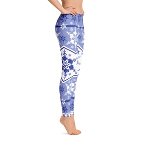 Image of AK Snowflake Leggings - Periwinkle