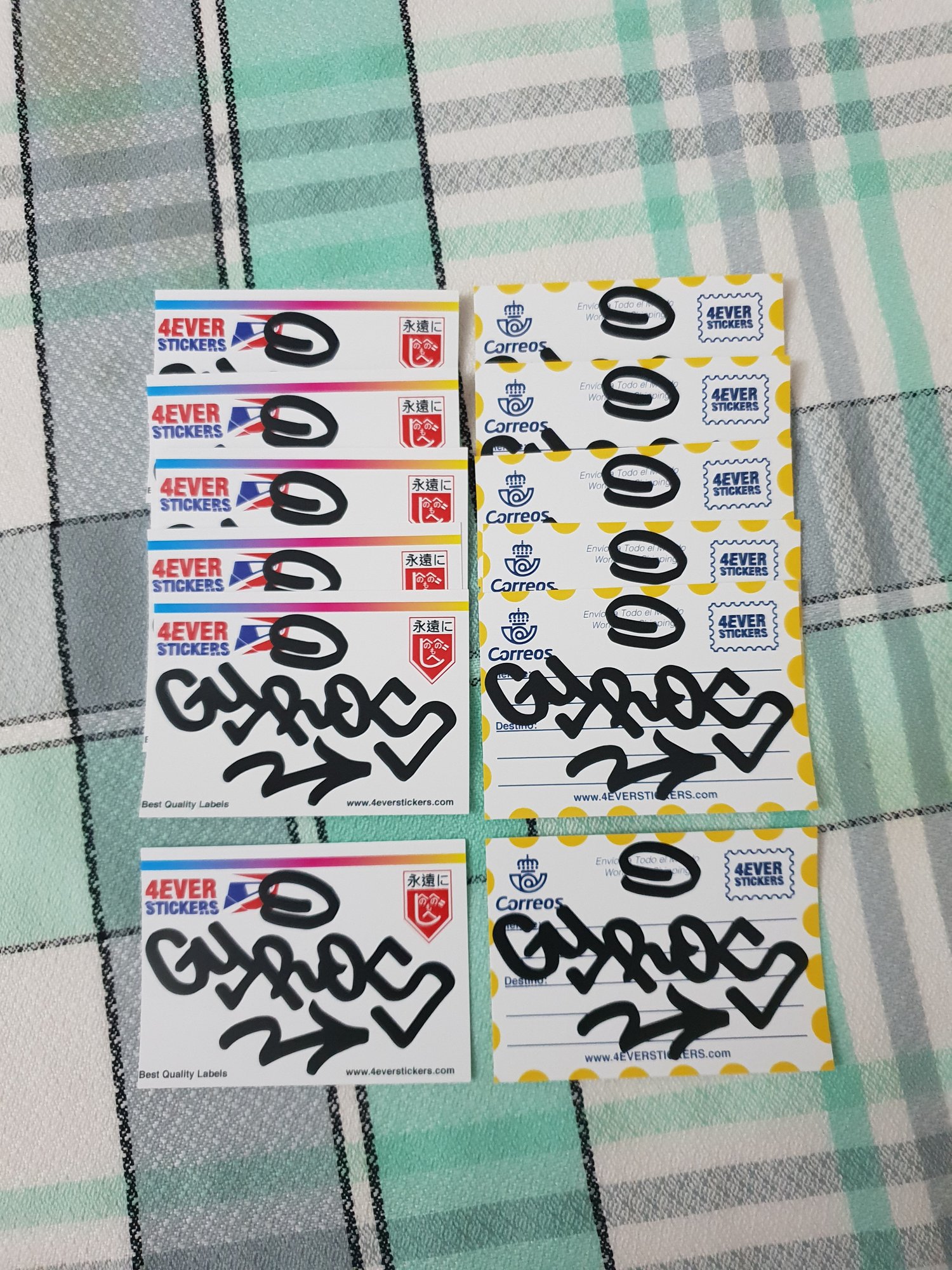 Image of Egg Stickers "gyros "