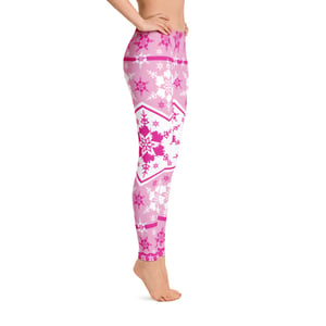 Image of AK Snowflake Leggings - Pink