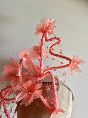 Image of Coral headpiece. SOLD