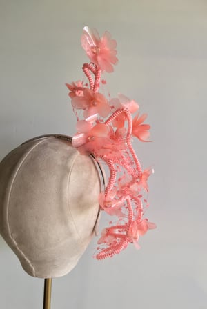 Image of Coral headpiece. SOLD