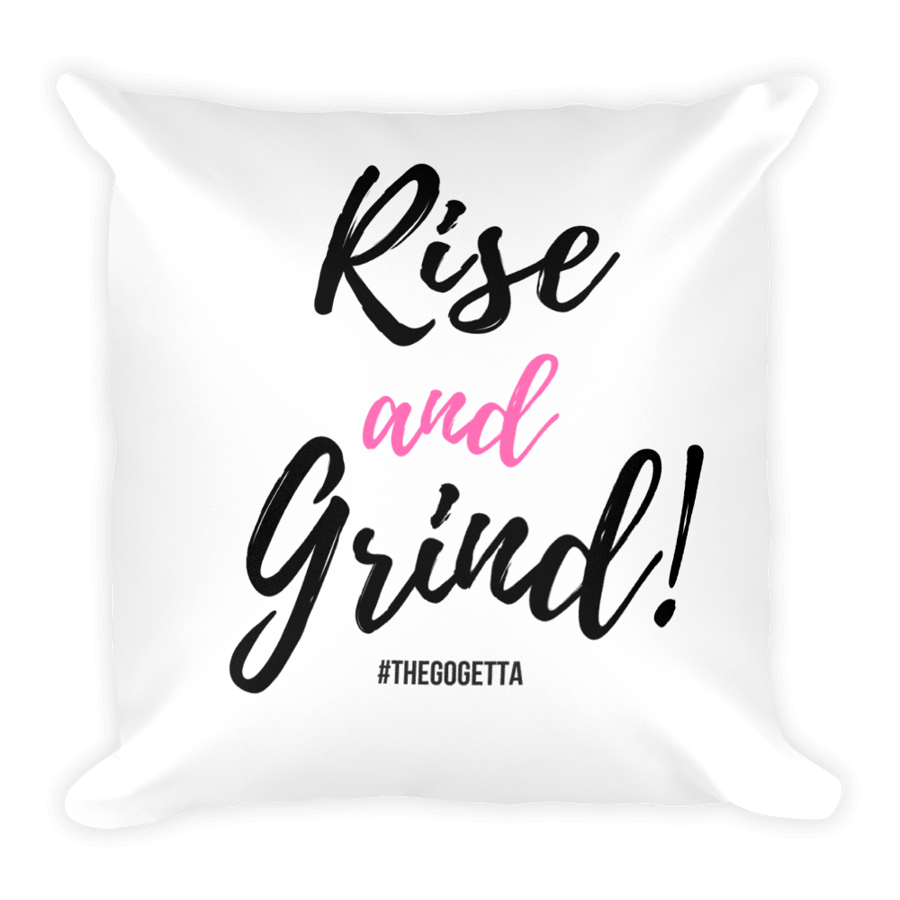 Image of Rise and Grind! Pillow 
