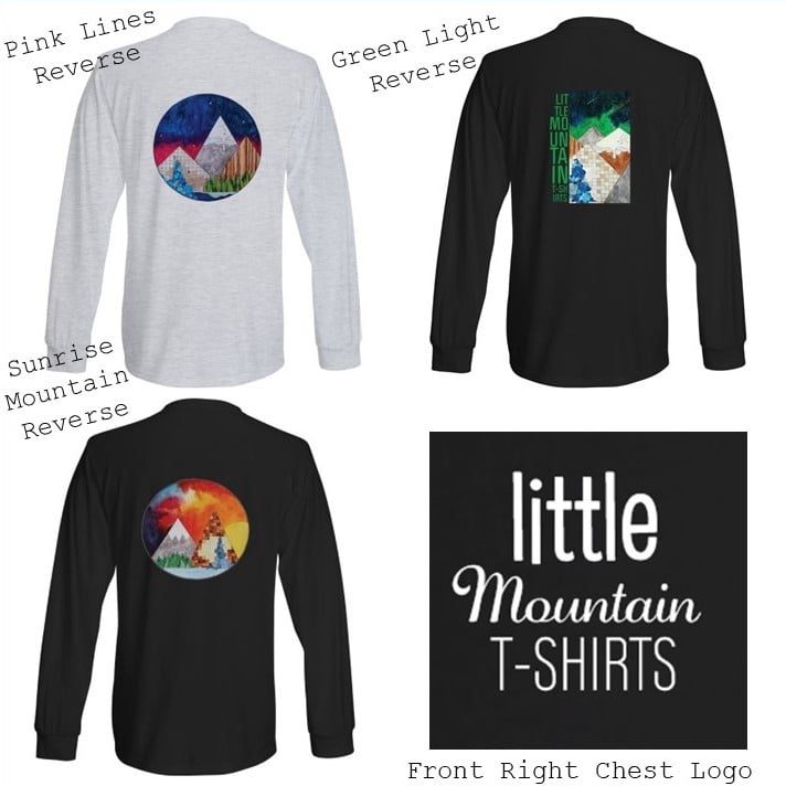 Image of Long Sleeve Little Mountain T-Shirts