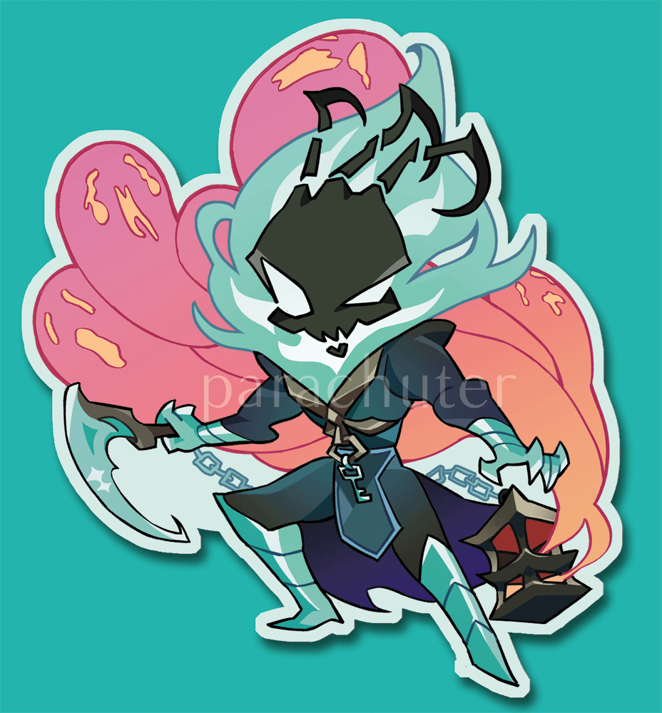 Image of The Chain Warden Double-Sided Charm (PREORDER)