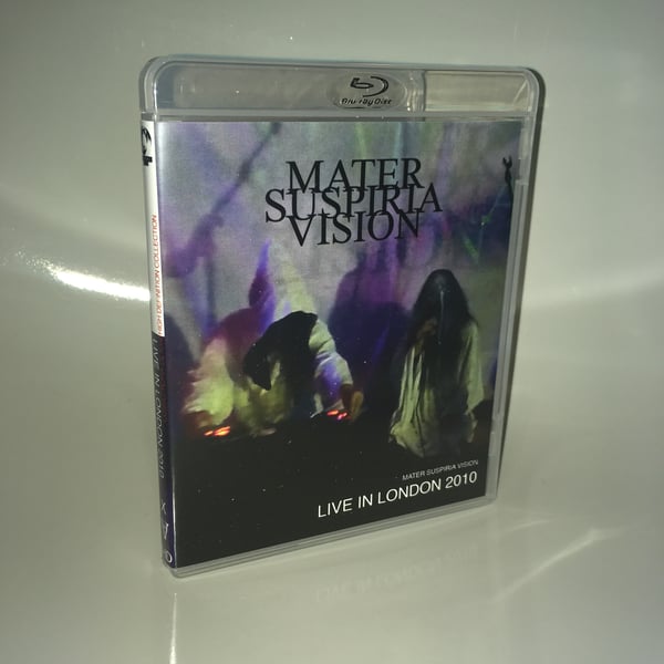Image of LIMITED 33 MATER SUSPIRIA VISION - LIVE IN LONDON BLU-RAY-R (9 YEAR ANNIVERSARY SPECIAL) DESIGN A