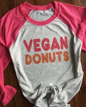 Image of Vegan donuts Dunkin’ Donuts 3/4 sleeve