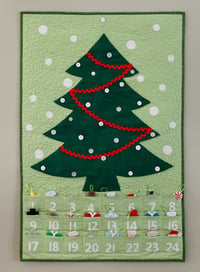 Image 5 of Quilted Advent Calendar and Ornaments - PDF pattern