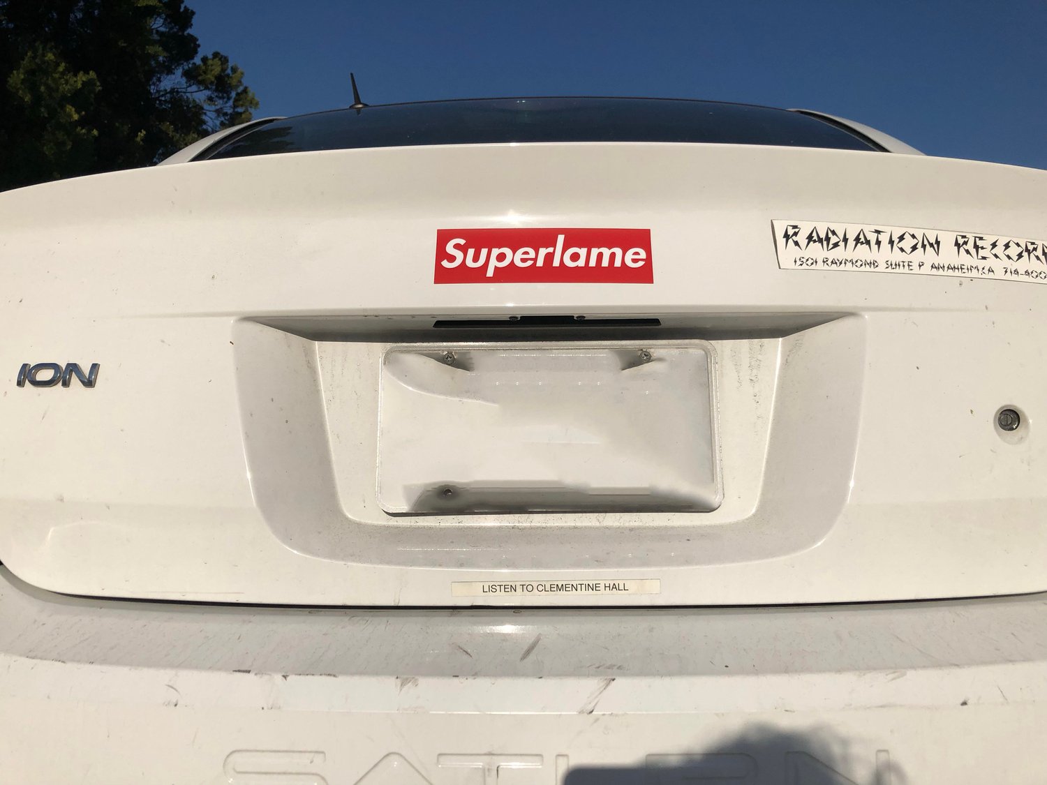 Image of Superlame Bumper Sticker bitch