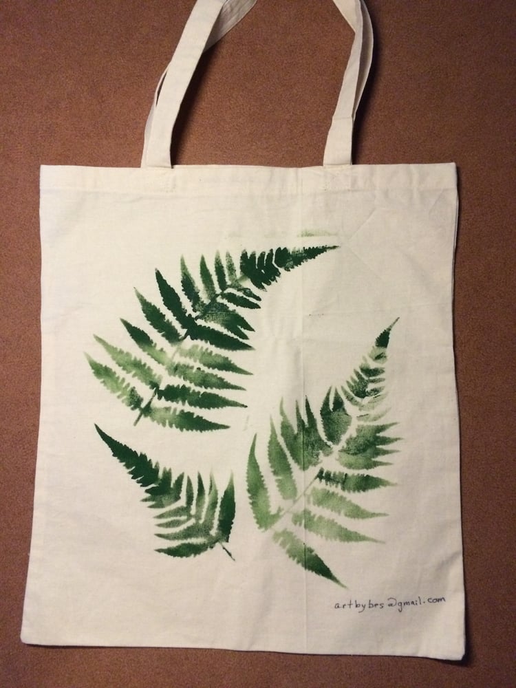 Image of Hand stenciled Tote bags